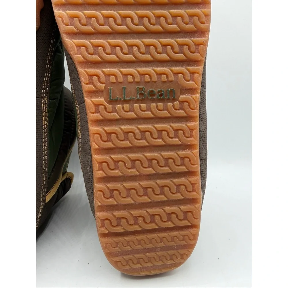 L.L.Bean Men's‎ Mountain Classic Quilted Ankle Boots II Adobe/Deep Olive 10 M